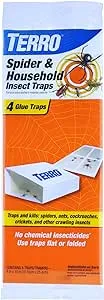 Terro T3206 Spider & Insect Trap, 4 Count (Pack of 1)