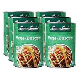 Loma Linda - Plant-Based - Vege Burger (15 oz.) (Pack of 6)