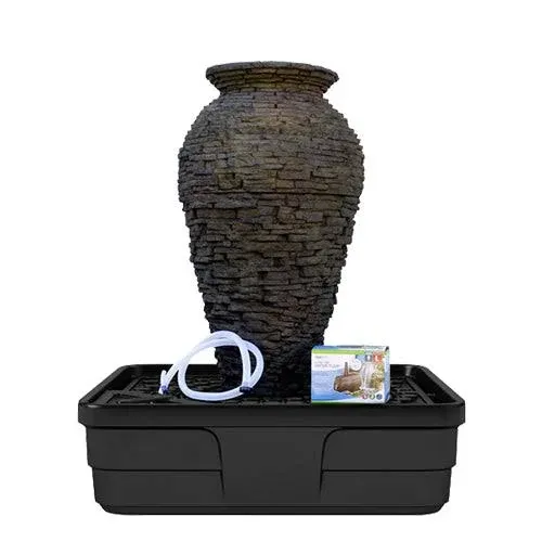 Aquascape - Small Stacked Slate Urn Fountain Kit