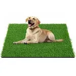 LOOBANI 39.3in x 31.5in Grass Pad for Dogs Potty Training Excellent Drainage Artificial Grass Pee Pad for Dogs Turf Fake Grass Potty Easy to Clean