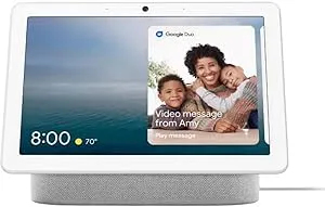 Google Nest Hub Max 10" Smart Display with Google Assistant - Chalk