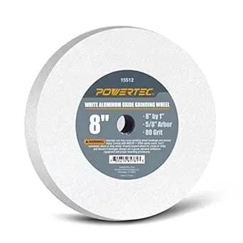 Powertec Grit Aluminum Oxide Grinding Wheel