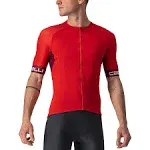 Castelli Men’s Entrata VI Jersey, Quarter Length Sleeve Zip Up Jersey for Aerodynamics, Gravel Biking & Race Cycling