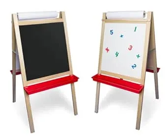 Magnetic Paper Roll Easel Black