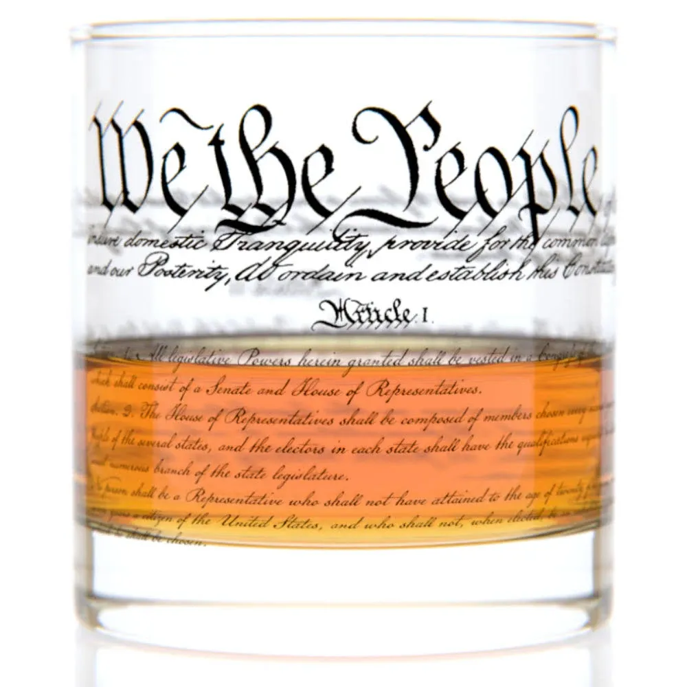 Constitution and Declaration Glasses