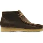 Clarks Originals Leather Wallabee Boots, Beeswax