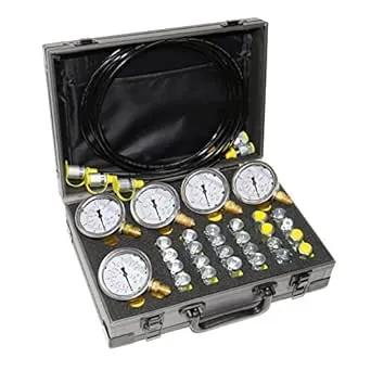 XZT 60P Hydraulic Pressure Test,Pressure gauges Set, Mini Hydraulic Hose Set,...