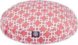 Coral Links Medium Round Dog Bed