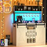 Vinctik 6&Fox Farmhouse LED Coffee Bar