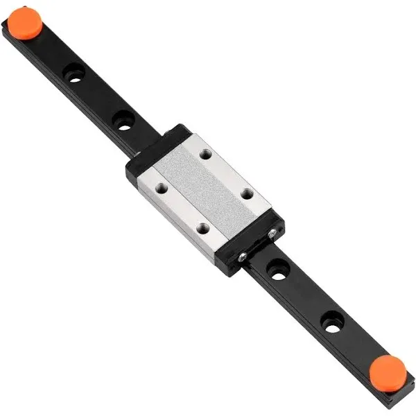 150mm MGN9 Linear Sliding Rail Guide with a MGN9H Carriage Block for 3D Printer and CNC Machine,Black (MGN9H, 150mm)