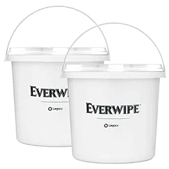 High Volume Wet Wipe Centerpull Resealable Bucket , 12 X 12 X 12, White, 2/carton