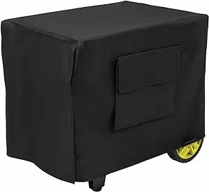 Modern Leisure Basics Outdoor Generator Cover, 26 in. L x 20 in. W x 20 in. H, Black