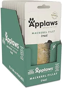 Applaws Limited Ingredient Whole Mackerel Loin Cat Treat, 1 ct