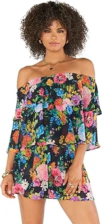 Show Me Your Mumu Womens Triple Decker Romper