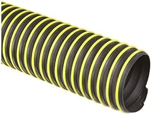 Flexaust 8 Feet of 8 Inch T7W Flexible Hose for Lawn Leaf Blower Vac Grass Catcher Bagger