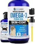 Omega 3 Fish Oil for Cats - 8 oz