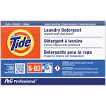 Tide Professional Powder Laundry Detergent Plus Bleach, Original Scent, 1.4 oz Vending Box, 156/Carton (pgc08921)