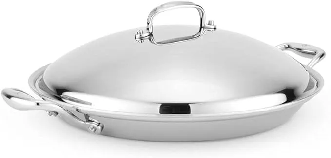 Heritage Steel Paella Pan with Lid