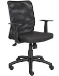 Budget Mesh Task Chair with Arms Boss