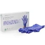 McKesson Confiderm 3.0 Nitrile Exam Glove, Medium, Blue - Box/100