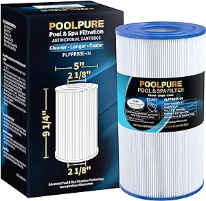 POOLPURE Replacement for Spa Filter Pleatco PRB35-IN, Unicel C-4335, Guardian 409-219, Filbur FC-2385, 03FIL1300, 17-2482, 25393, 303557, 817-3501,