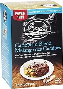 Bradley Smoker Caribbean Blend Bisquettes (48 Pack)