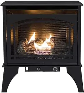 Pleasant Hearth VFS2-PH20DT 20,000 BTU 23.5 in. Compact Gas Vent Free Stove