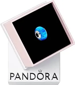 Pandora Opalescent Charm Bracelet Charm Moments Bracelets - Stunning Women's Jewelry - Gift for Women - Made with Sterling Silver & Man-Made Opal - With Gift Box