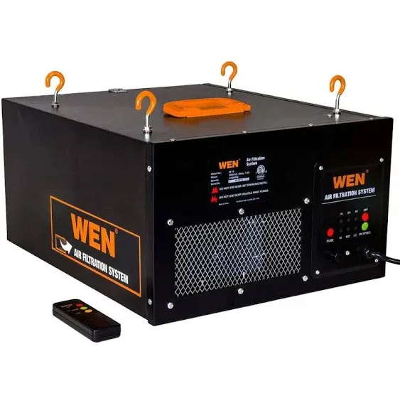 WEN 3-Speed Remote-Controlled Air Filtration System