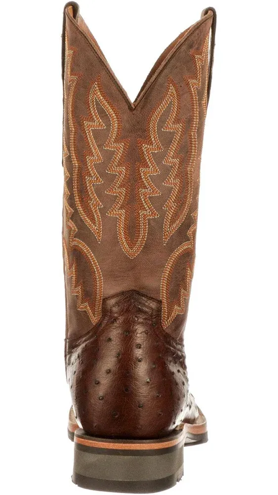 Lucchese Men's Rowdy Ostrich Western Boots