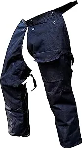 FORESTER Protective Trimmer Safety Chaps, Orange, Large (One Size Fits Most) *Not for Use with Chainsaws* 