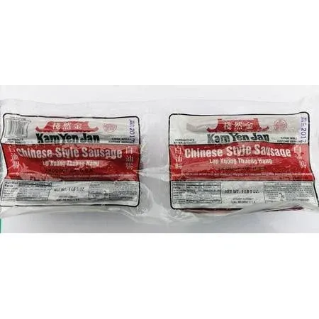 Chinese Sausage Lap Xuong Thuong Hang (2 Pack), Size: 1.31Pound(Packof2), Green