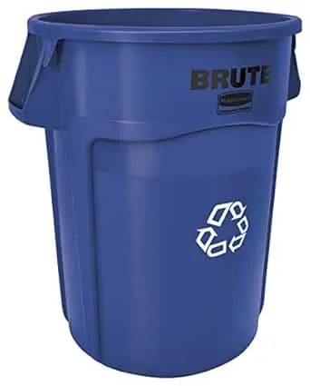 Rubbermaid Commercial Brute Recycling Container FG264307BLUE