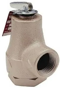 Watts 374a 30 Lb Boiler Relief Valve, 3/4 by Watts