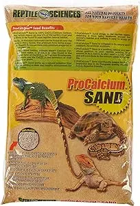 Reptile Sciences Terrarium Sand, 10-Pound, Natural Sedona