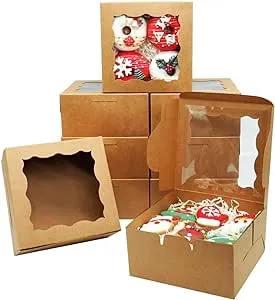 Kraft Window Bakery Boxes