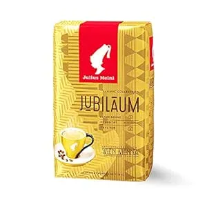 Julius Meinl: "Jubilaum Blend," Genuine Viennese Medium Roast Coffee Beans, 500g / 17.6oz