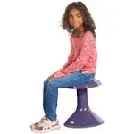 Ecr4kids 15in Ace Stool - Eggplant