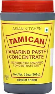 Asian Kitchen Tamarind Concentrate 32oz (2lbs ) 908g (Bulk Value Pack) ~ Gluten Free, No Added Sugar | All Natural | Vegan | Non-GMO | No Colors | IND