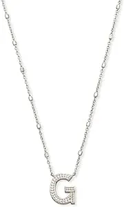 Kendra Scott Letter Pendant Necklace