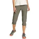 Eddie Bauer Women's Rainier Capris - Green - Size 6