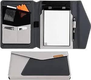 Rocketbook Capsule Cover for Orbit Executive - 100% Recyclable Cover with Pen Holder, Magnetic Clasp & Inner Storage - Gray