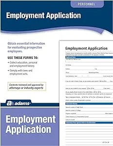 Adams® Application for Employment