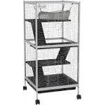 PawHut Rolling Small Animal Cage