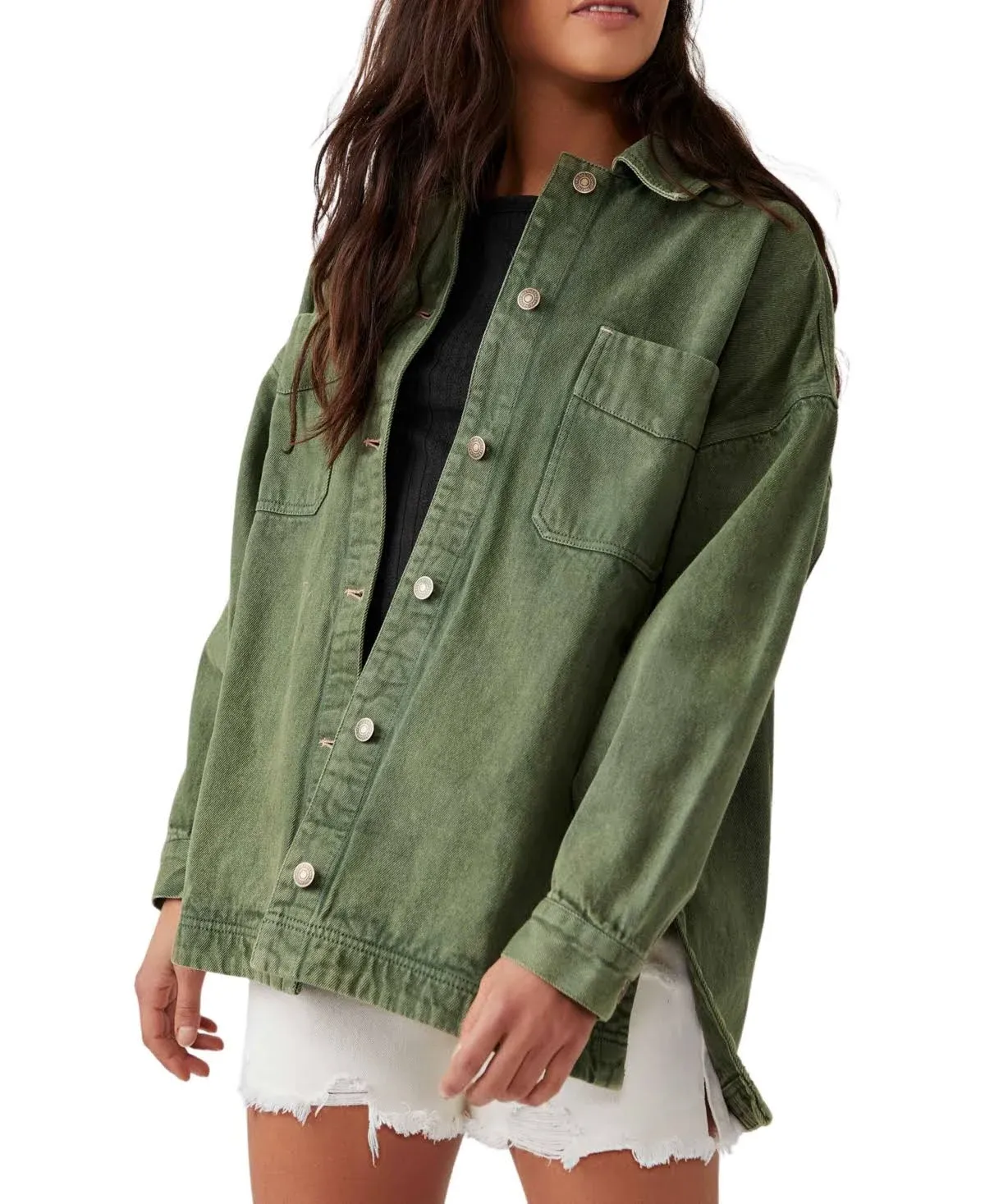 Free People Women's Madison City Twill Jacket