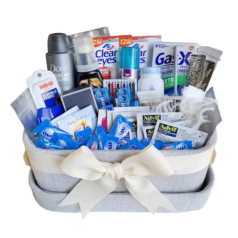 Guest Bathroom Amenity Basket - Wedding & Hosting