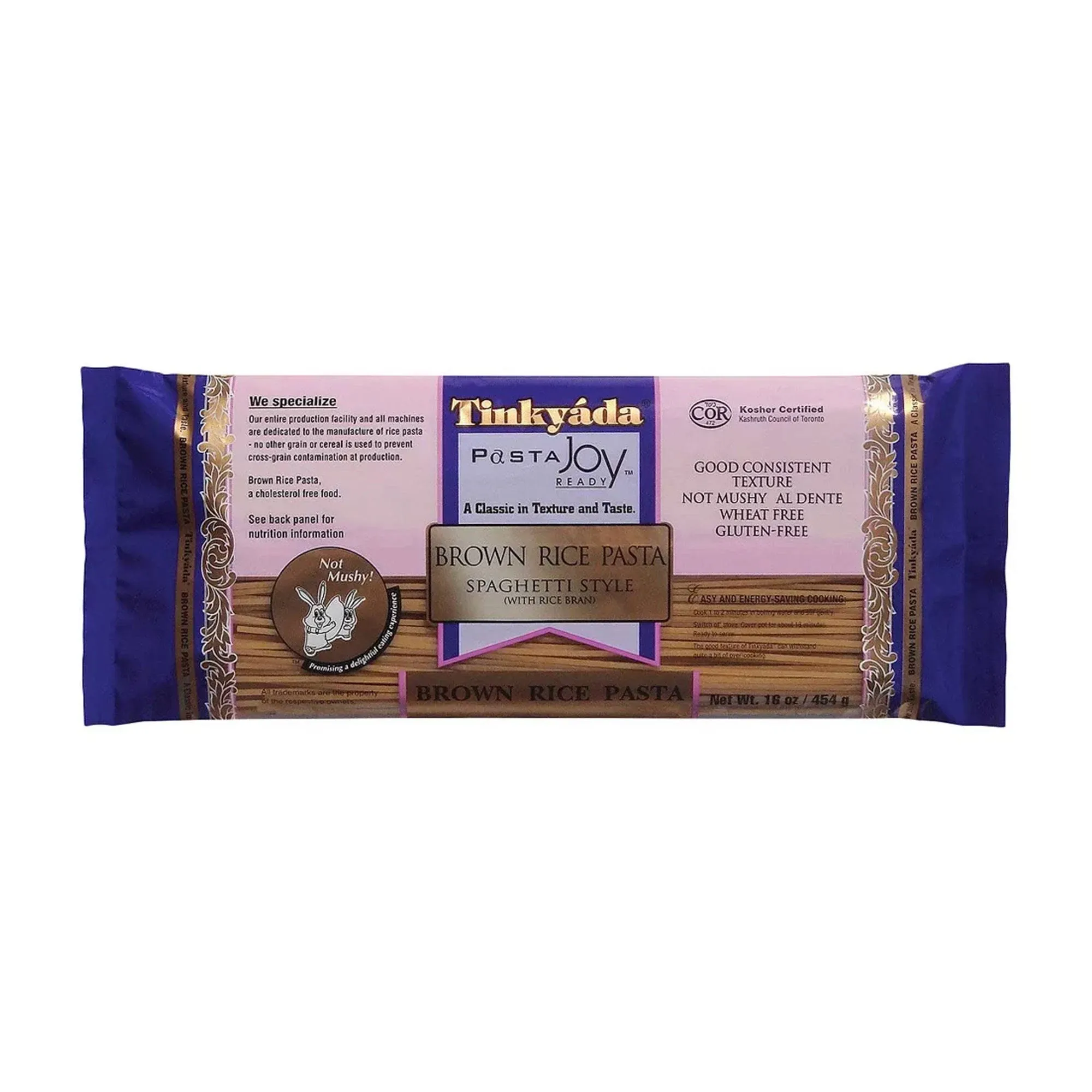 Tinkyada Brown Rice Spaghetti Pasta - 16 oz bag