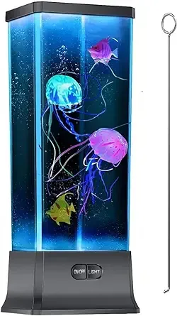 Colorlife Electric Jellyfish Tank Table Lamp