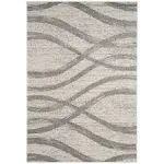 "Safavieh Adirondack ADR125C 6' Round Cream and Gray Area Rug"