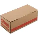 Pm Company Corrugated Orange Coin Storage and Shipping Boxes (Case of 50)